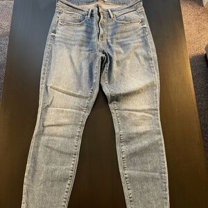 LOFT Curvy Skinny Crop